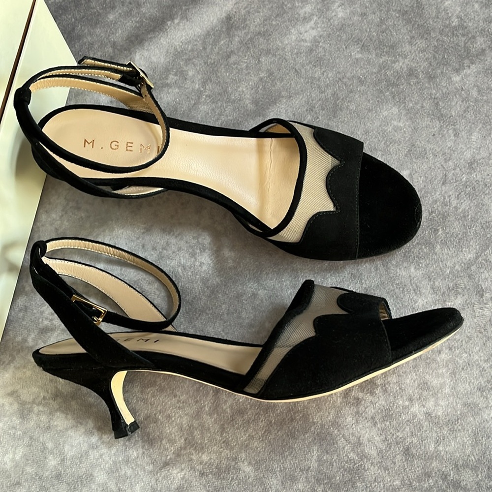 M.Gemi Black Women's Sandals